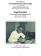 Hugo Rosenthal 1887-1980, Titelseite